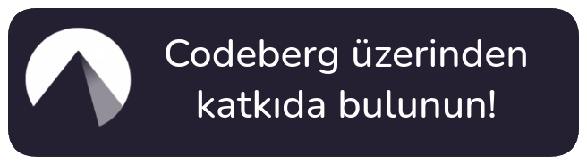 Codeberg'de katkıda bulunun